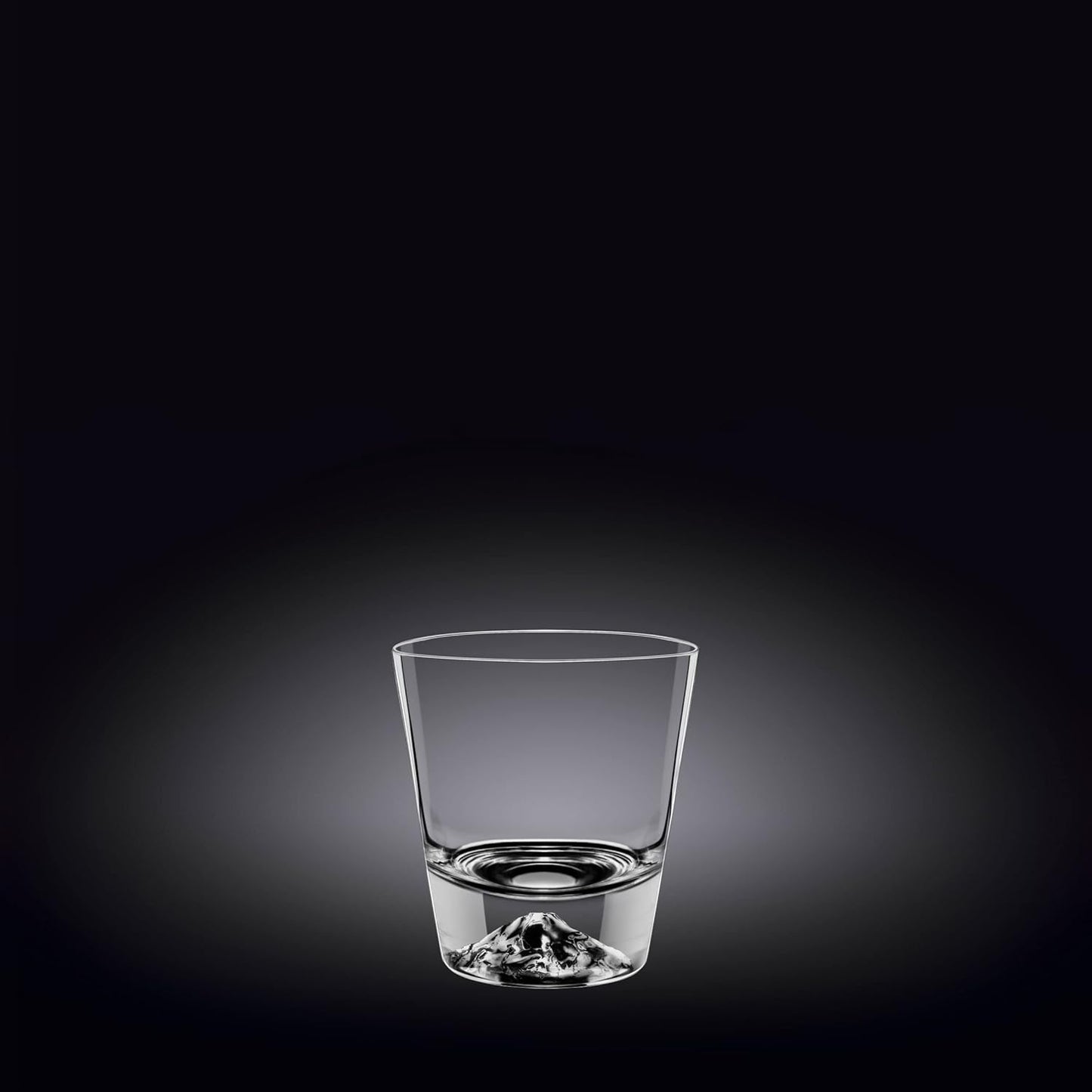 Wilmax Whiskyglas Set aus Kristallglas, 250 ml, 2-teilig – WL-888056/2C