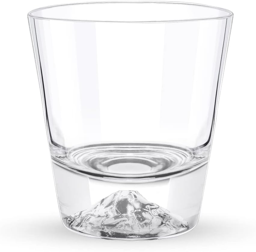 Wilmax Whiskyglas Set aus Kristallglas, 250 ml, 2-teilig – WL-888056/2C