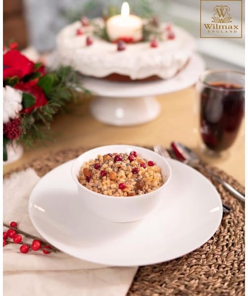 Wilmax Porzellanschalen Set 2er Set Weiß 700ml Ø15cm WL-992004/A2