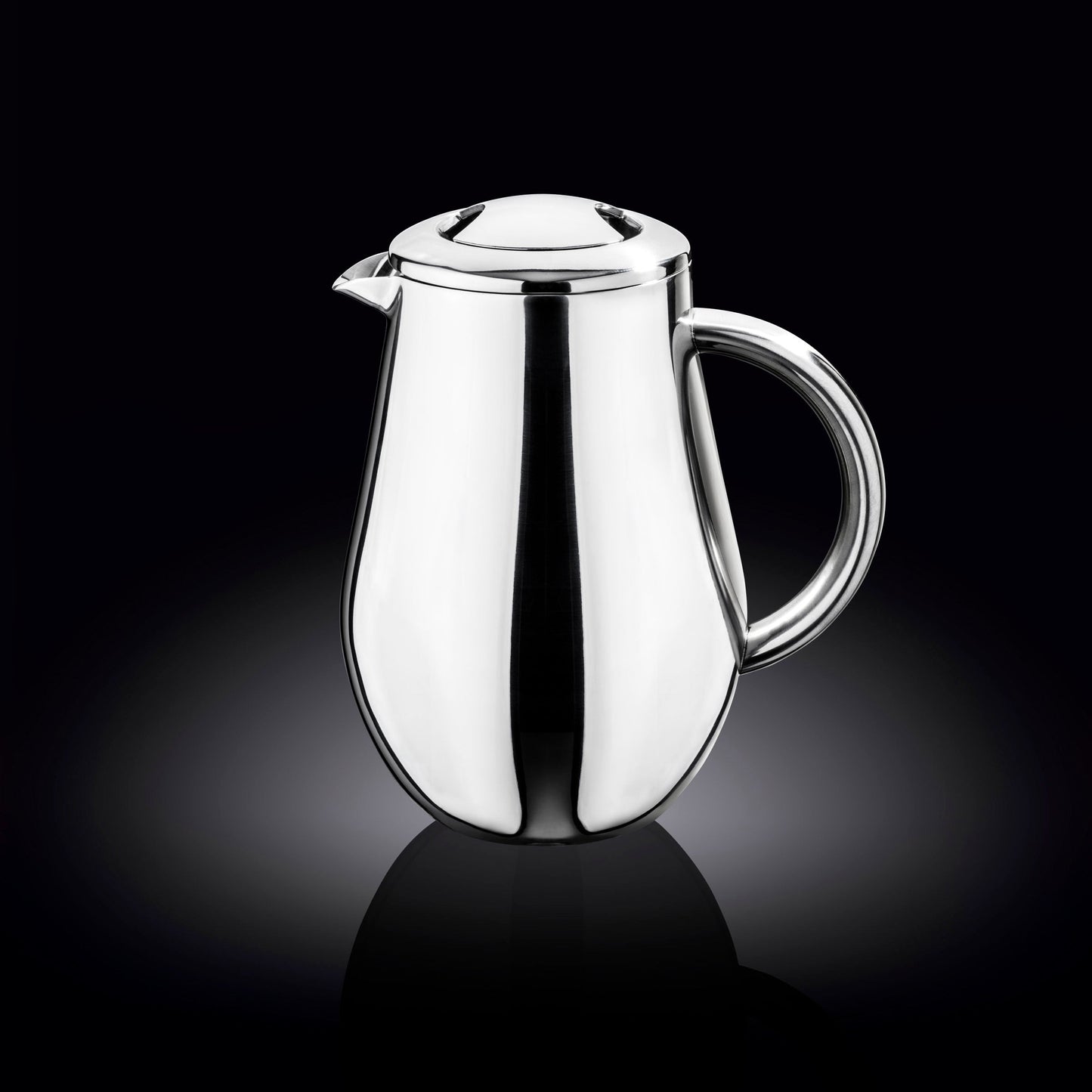 Wilmax England French Press 1000 ml RVS WL-551008/1C
