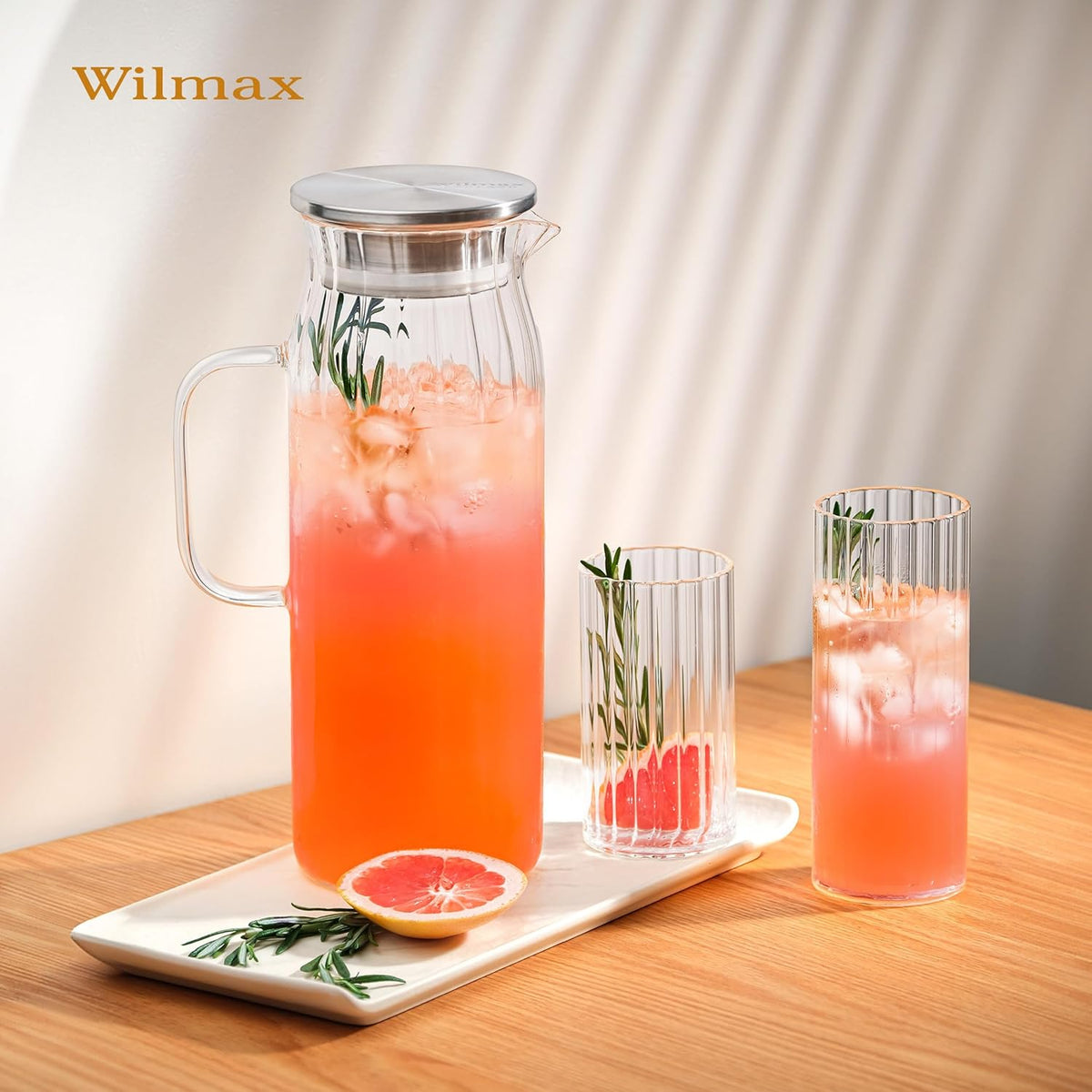 Wilmax Thermokaraf 1500 ml met RVS Deksel