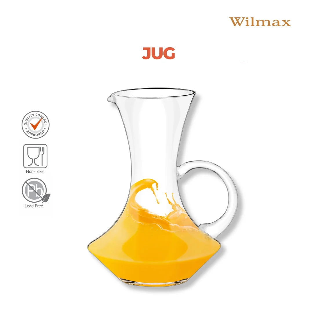 Wilmax England Karaf 1500ml Kristalglas Transparant