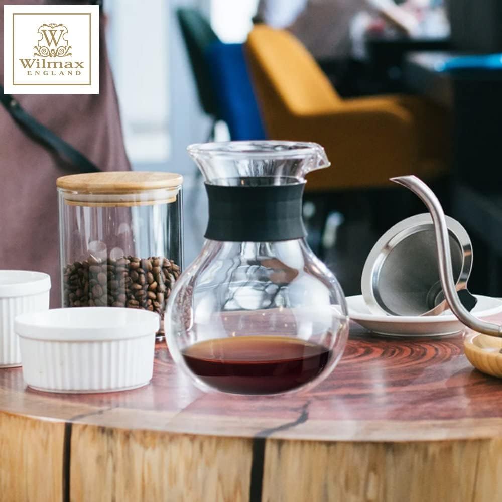 Wilmax Koffiekan 950 ml Borosilicaatglas WL-888854/A