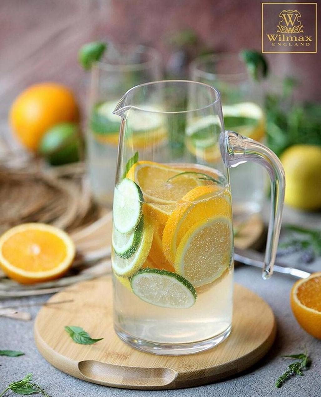 Wilmax Glaskrug Crystalline Kollektion, 500 ml WL-888304/1C