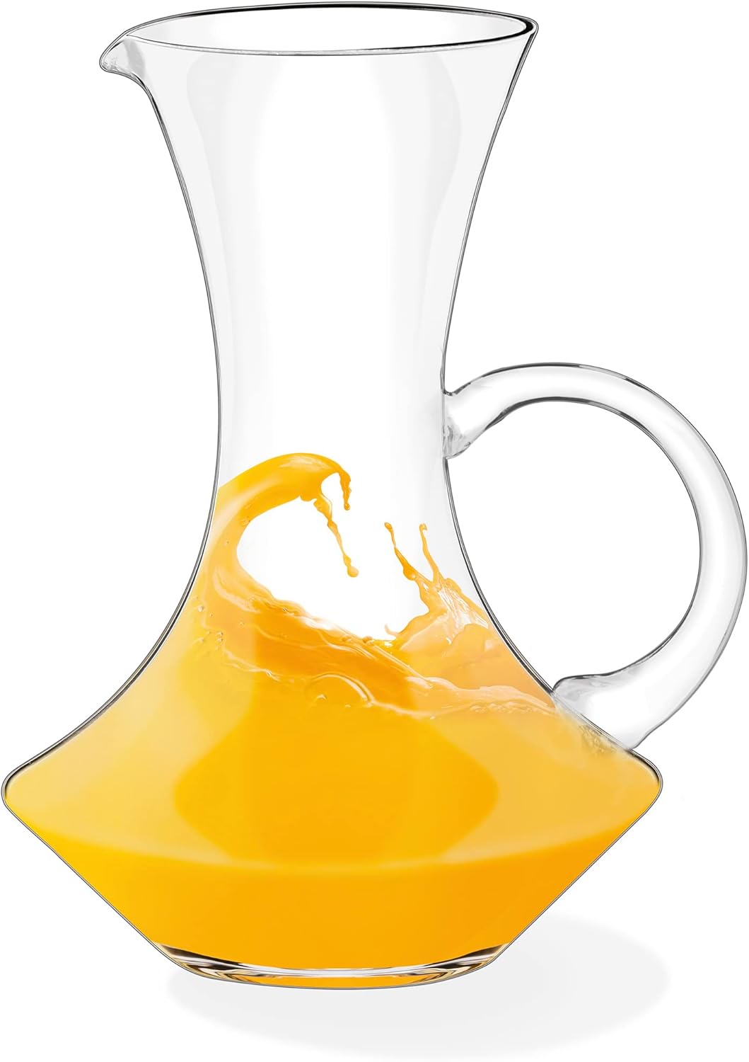 Wilmax Glaskaraffe 1500 ml aus Kristallglas WL-888358/1C