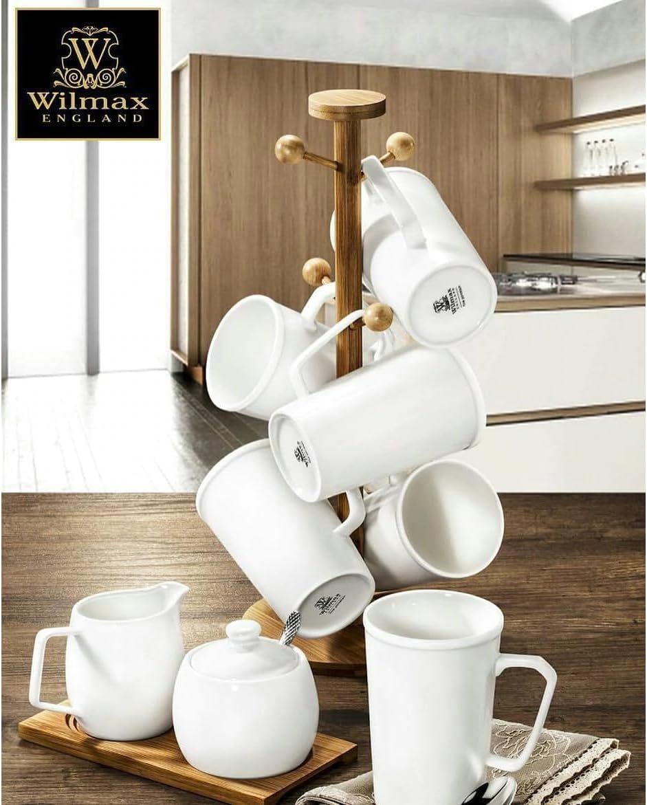 Wilmax Beker 420 ml Wit Porselein