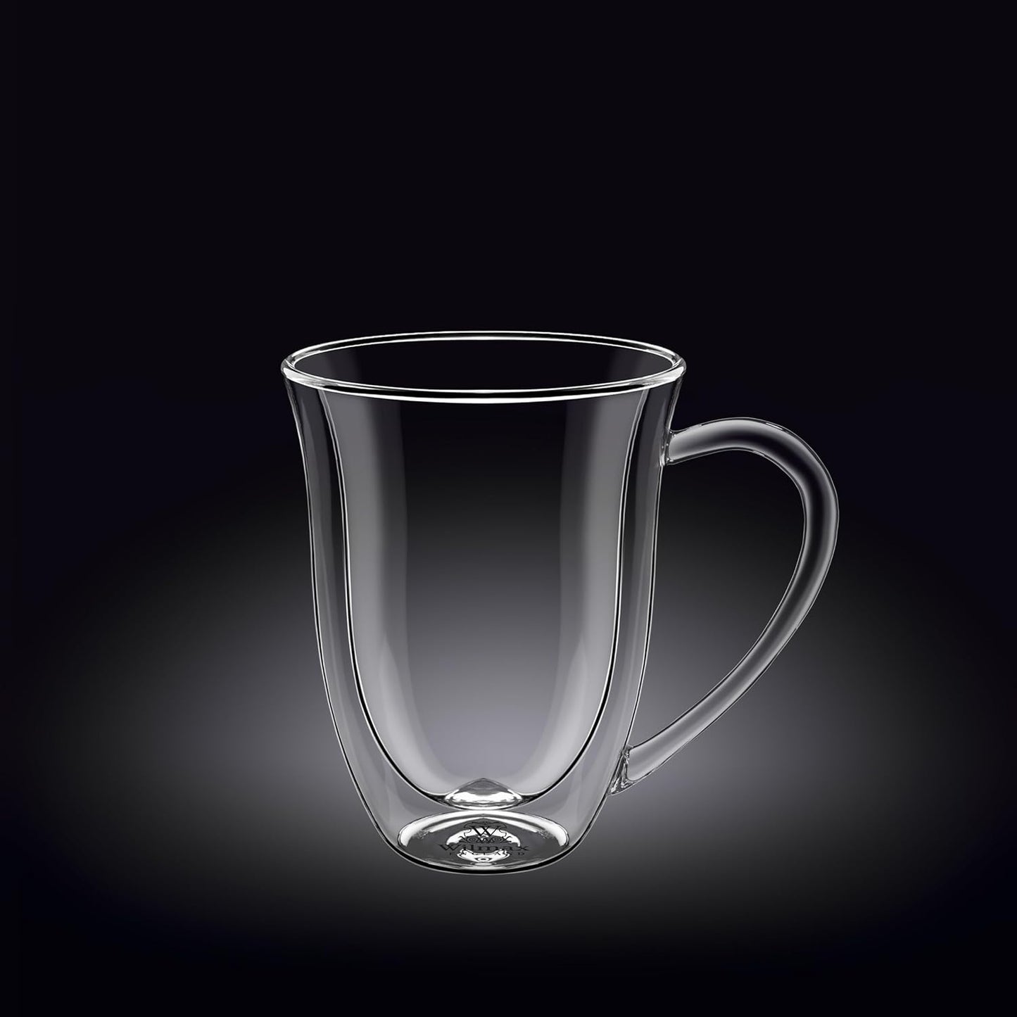 Wilmax Double Wall Mug 250 ml Borosilicate Glass 2-piece set