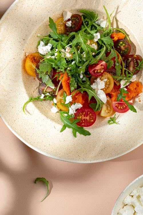 Wilmax Tiefe Teller Set, 2-teilig, 350 ml, beige Porzellan WL-661330/A2