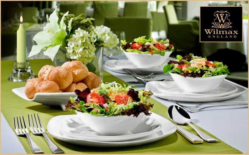 Wilmax Porzellan-Schale 345 ml, Ø 14.5 cm, 2er Set, Weiß WL-992000/A2