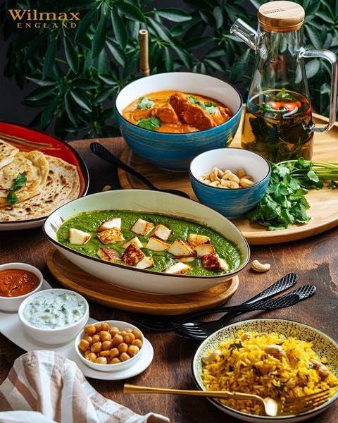 Wilmax Ovale Porzellanschüssel Pistazie, 30 x 19,5 cm – WL-669141/A