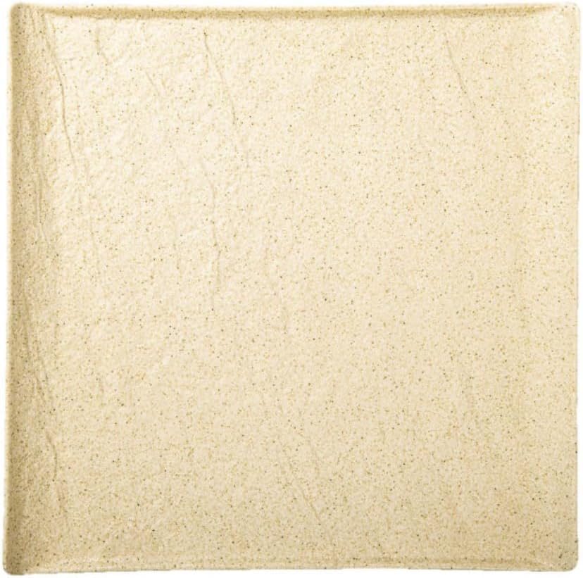 Wilmax Quadratische Platte 13 x 13 cm, SANDSTONE Kollektion 6er Set WL-661304/A6