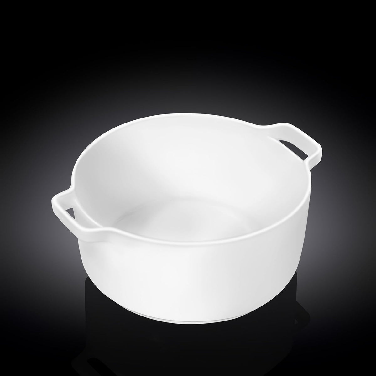 Wilmax Ovenschaal met handvatten 510ml Porselein Wit