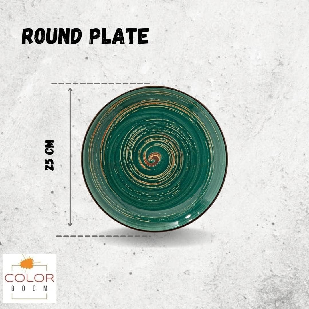 Wilmax Spiral Teller 25 cm Porzellan WL-669514/A