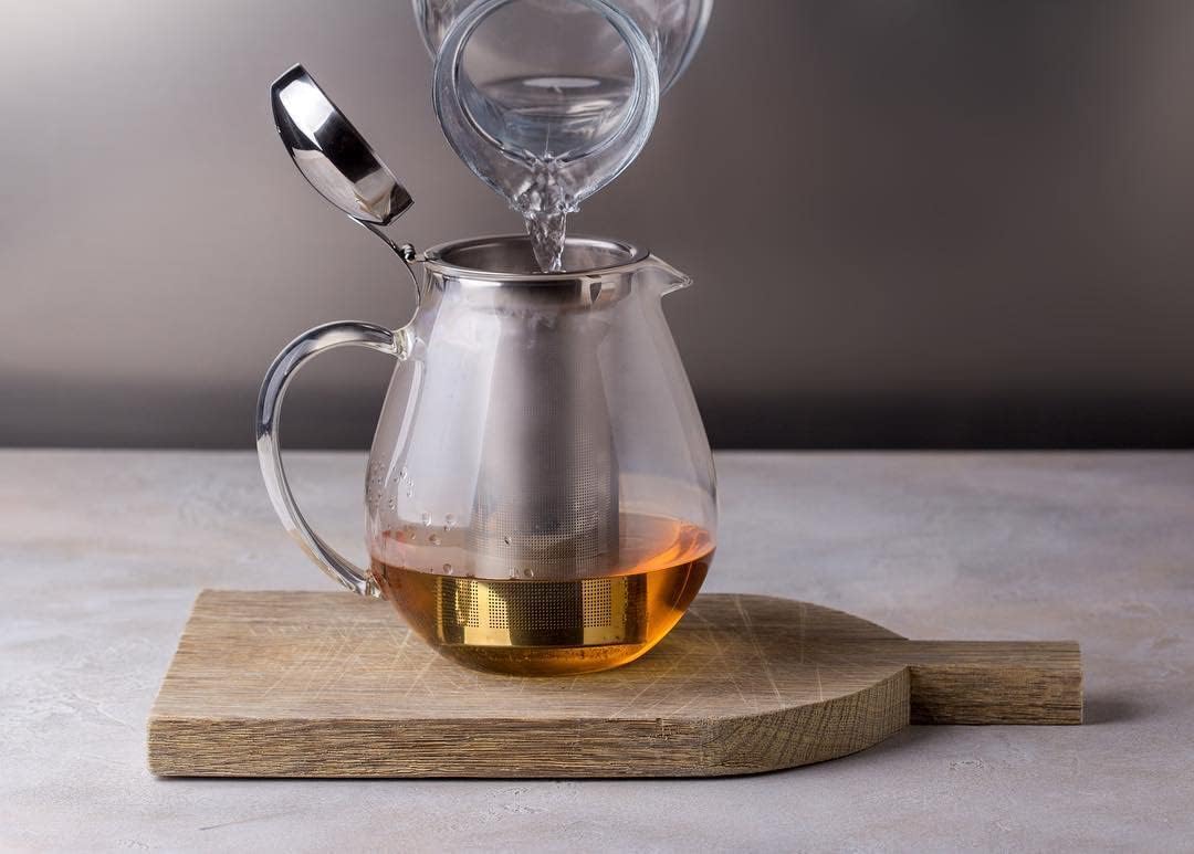 Wilmax England Teapot 600 ml Thermal Stainless Steel filter WL-888801/A