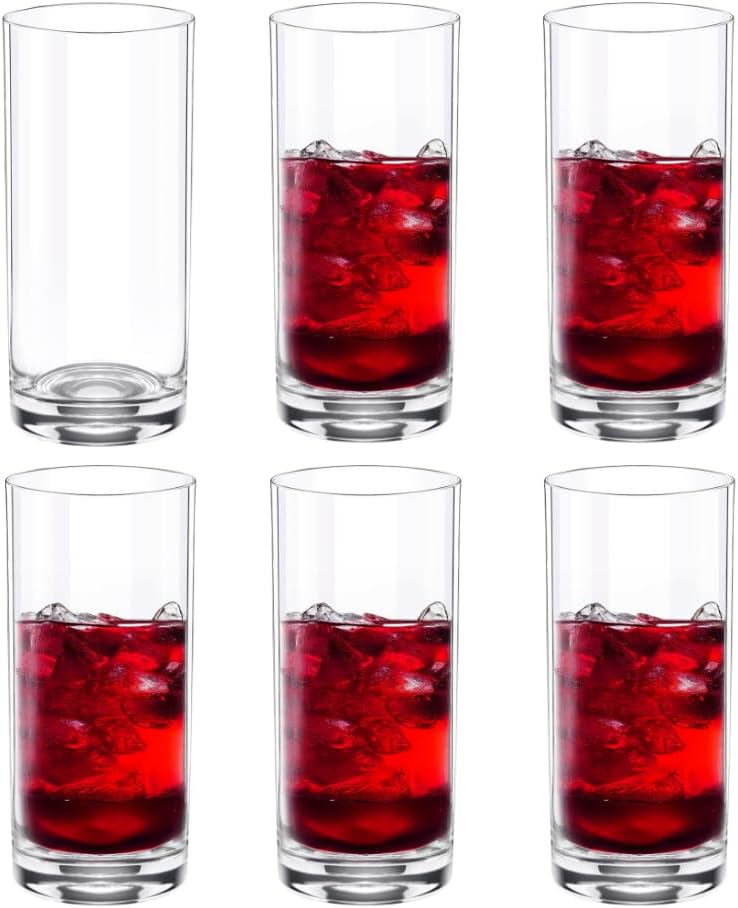 Wilmax Gläser- & Karaffen-Set, 6 Drinkgläser & 1 Karaffe, WL-888306/1C-888024/A6