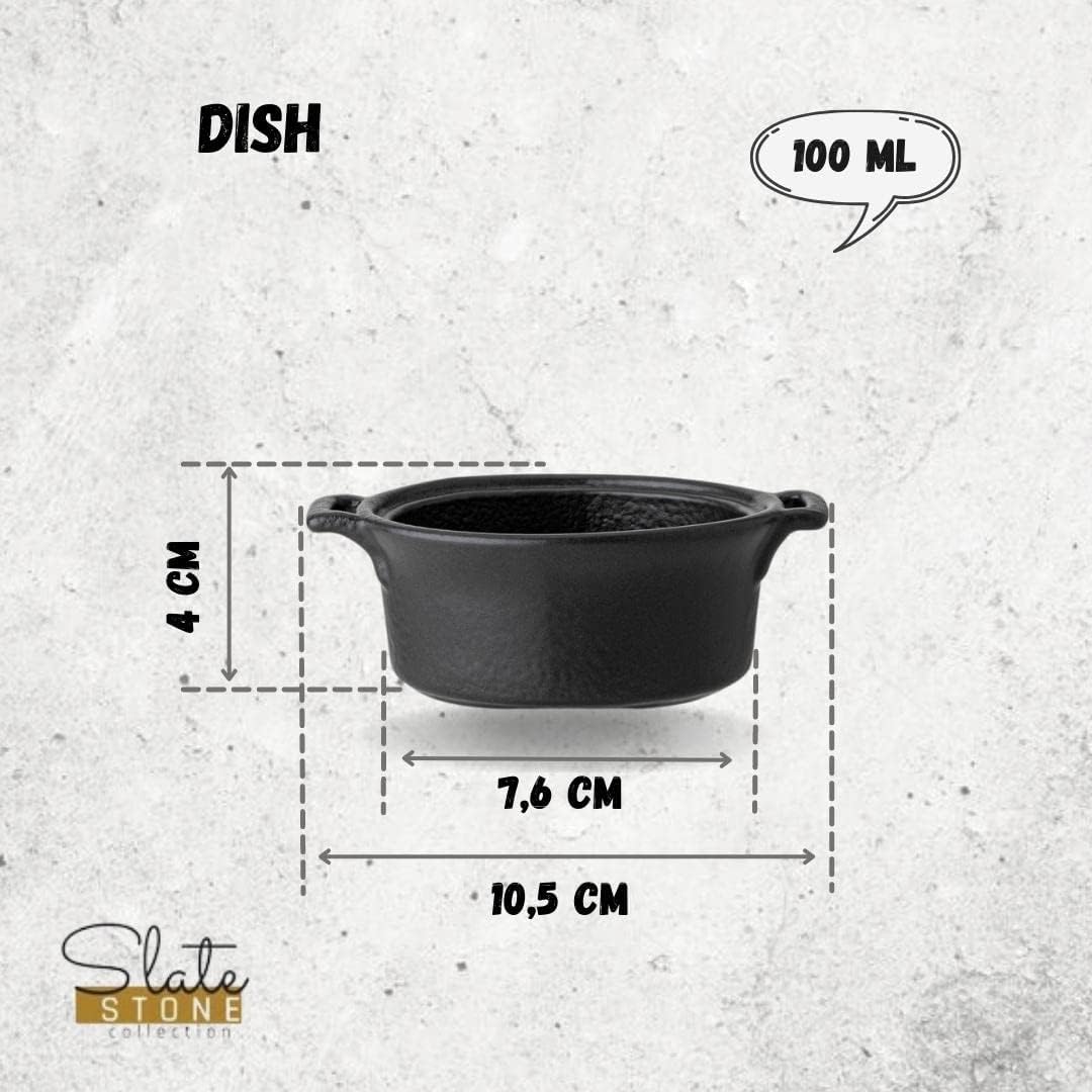 Wilmax Servierset Porzellanplatteset / SlateStone WL-661148/A-WL-661147/A2