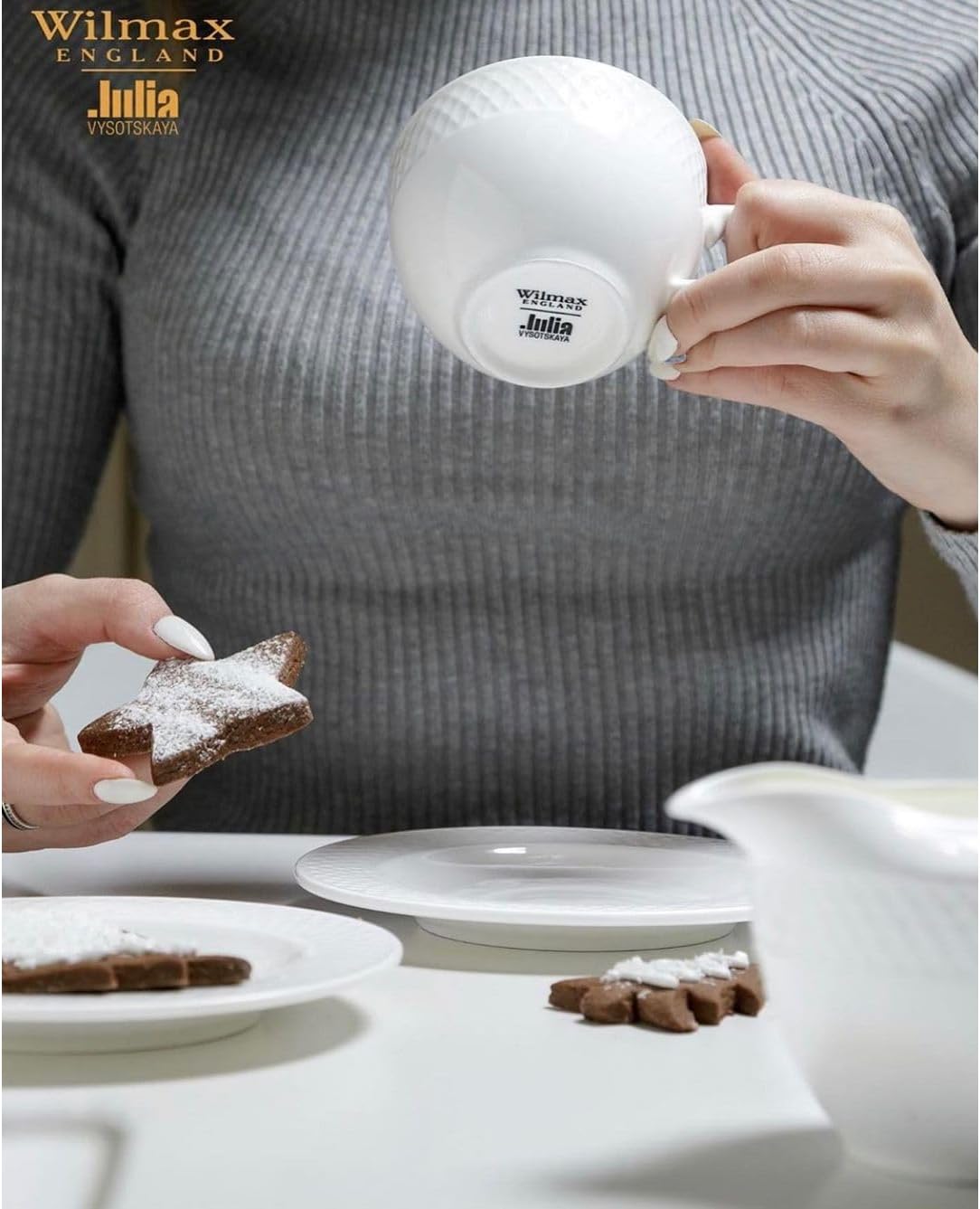 Wilmax Cup and Saucer 170 ml White Porcelain WL-880101402/AB