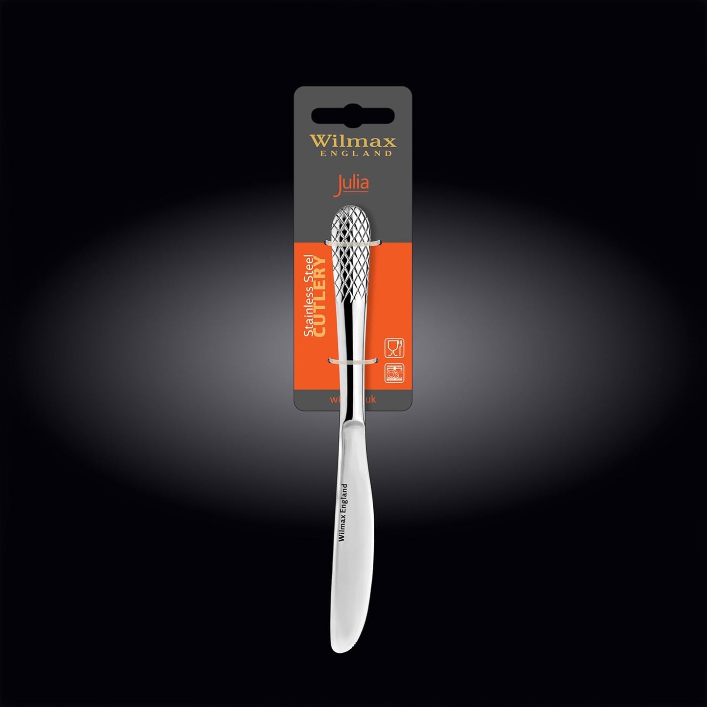 Wilmax England Dessertmes 20.5cm RVS