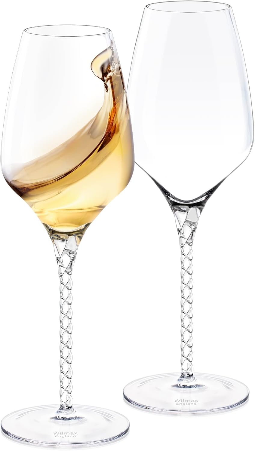 Wilmax Weing Glass Set 600 ml, 2-part aus Glas-Kristallin – WL-888101/2C