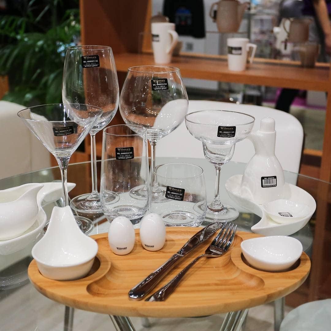 Wilmax 3-teilige Bambus-Servierplatte, 50.5 x 28 cm – WL-771198/A