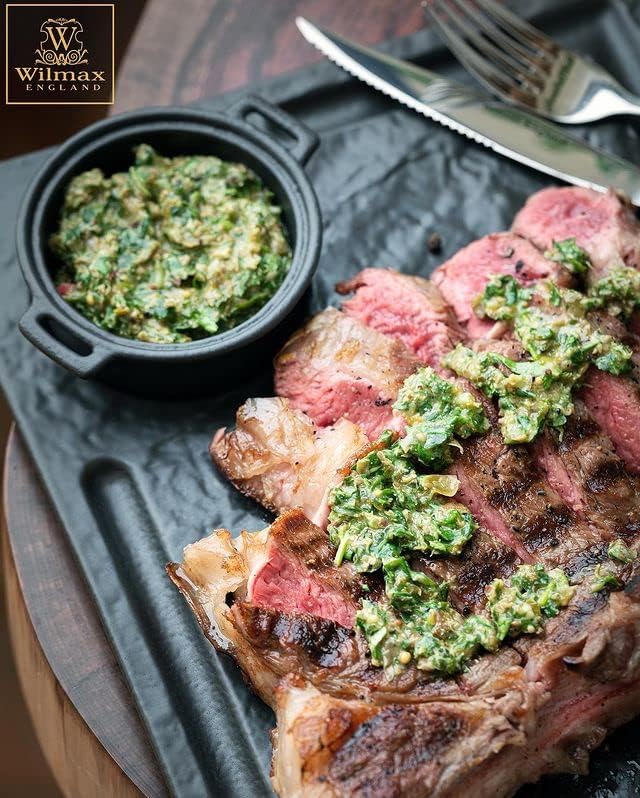 Wilmax Servierset Porzellanplatteset / SlateStone WL-661148/A-WL-661147/A2