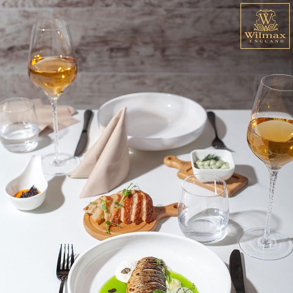 Wilmax Weing Glass Set 600 ml, 2-part aus Glas-Kristallin – WL-888101/2C