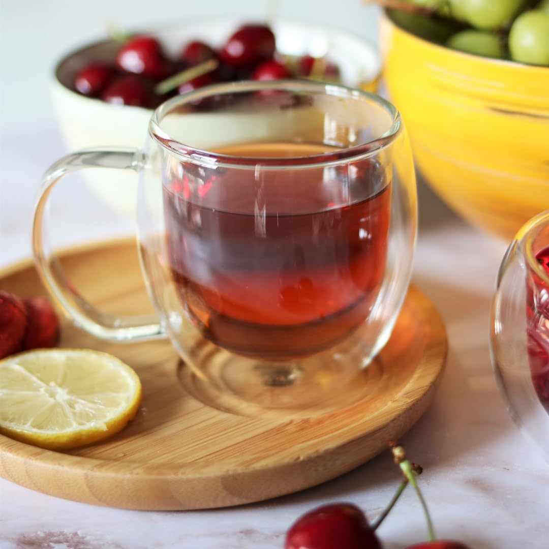 Wilmax Double Wall Mug 6er Set 500 ml hitzebeständiges Glas WL‑888749/A6