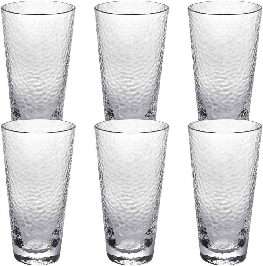 Wilmax Hammered Glass 320 ml Set of 6 WL-888629/A6