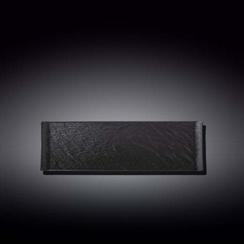 Wilmax England Serveerplaat SlateStone Zwart set van 2
