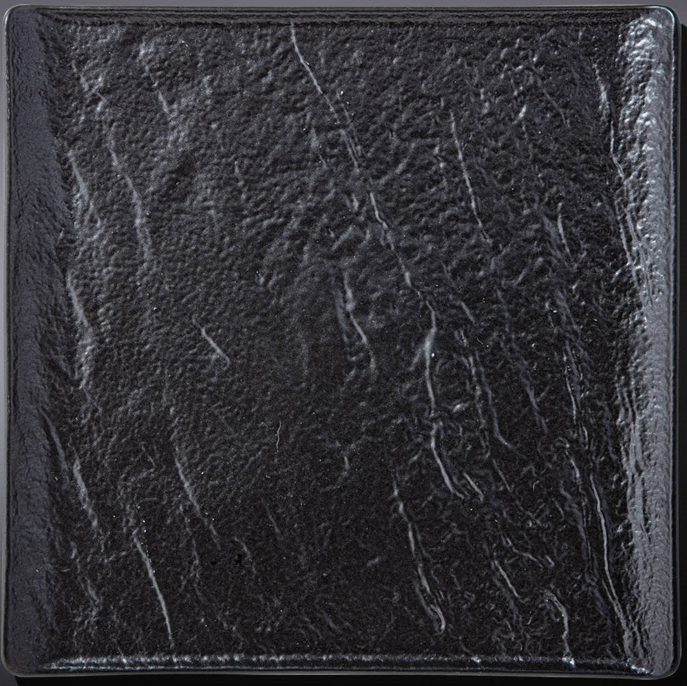 Wilmax Square Plate SlateStone Set – 6er Pack, Schwarz WL-661104/A6