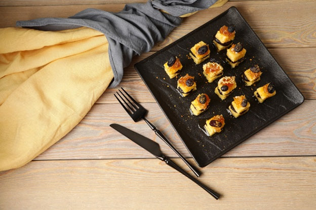 Wilmax Square Plate Set 3 parts 21.5 x 21.5 cm Porzellan WL-661106/A3