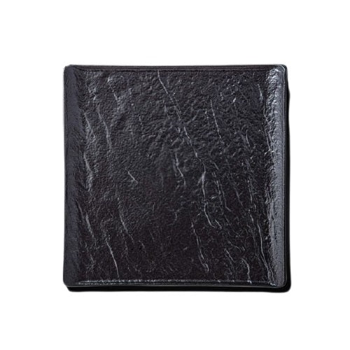 Wilmax Square Dish SlateStone Black 27x27 cm Set of 2