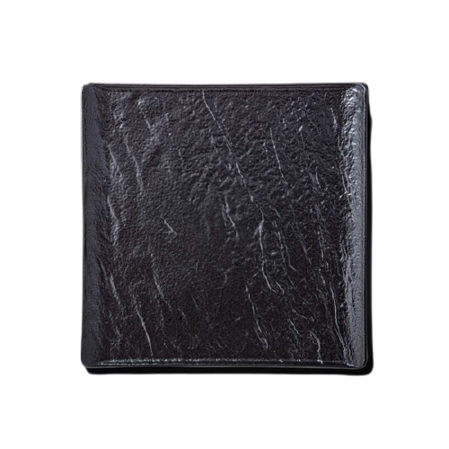 Wilmax Square Dish SlateStone Black 27x27 cm Set of 2