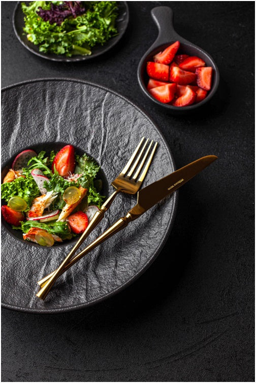 Wilmax Tiefer Teller SlateStone Porzellan 27 cm 250 ml WL-661116/A