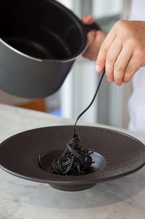 Wilmax Tiefer Teller SlateStone Porzellan 27 cm 250 ml WL-661116/A