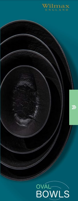 Wilmax Oval Bowl 13 x 10 x 6 cm Porzellan WL-661118/A