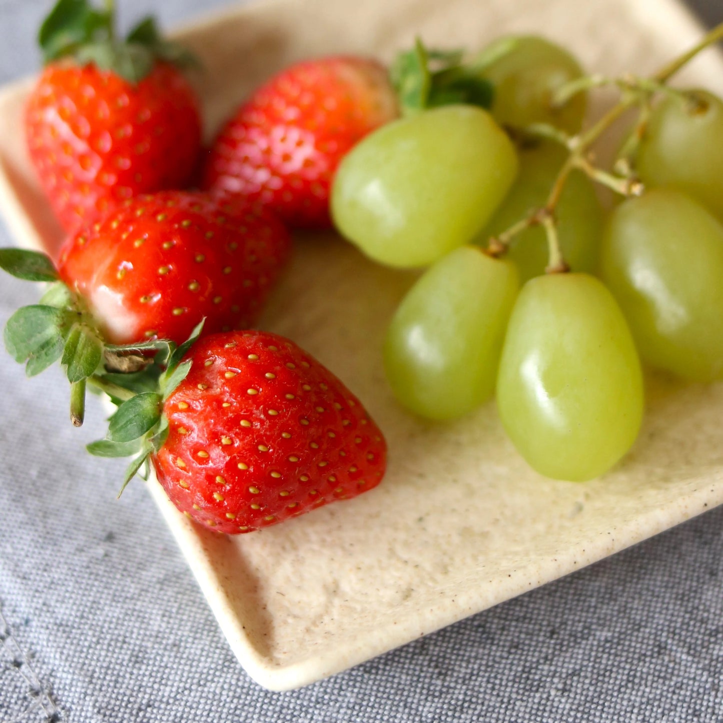 Wilmax SANDSTONE Quadrat Teller 21,5 cm Beige WL-661306/A