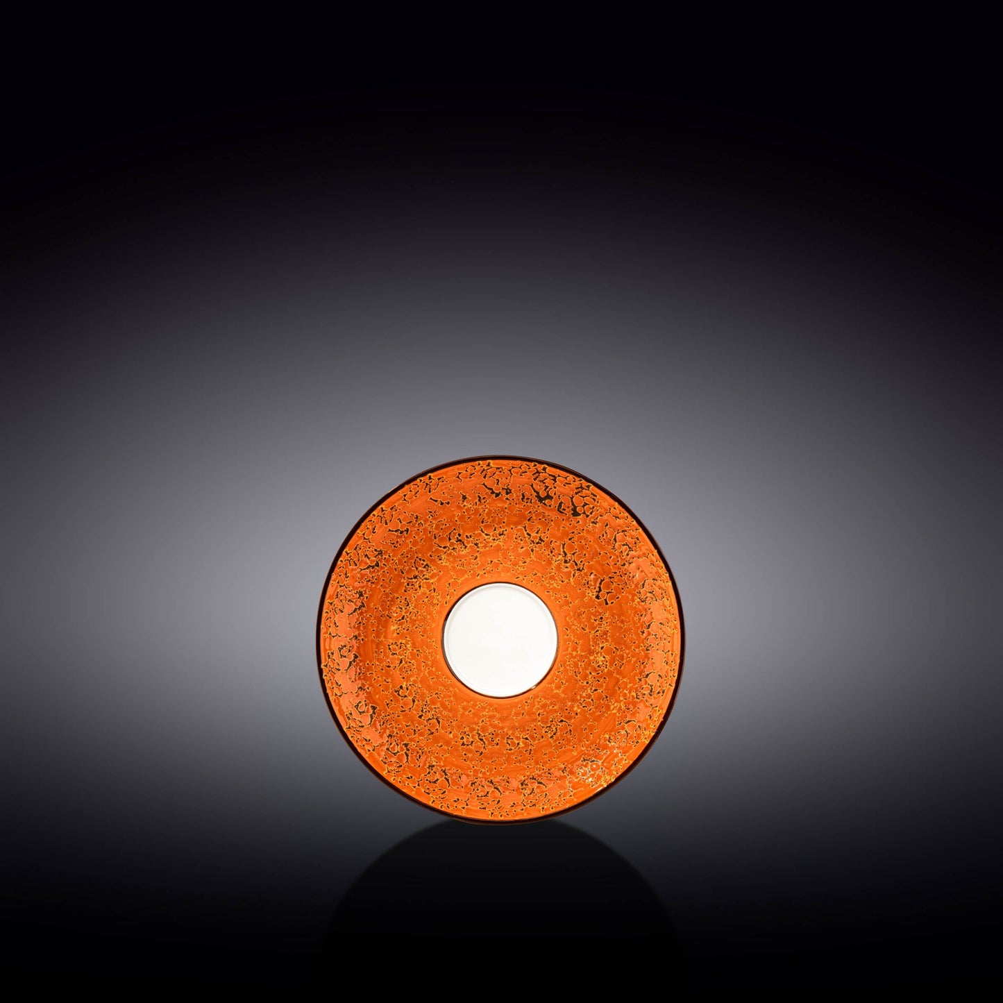 Wilmax England Schotel 11 cm Oranje Porselein WL-667333/B
