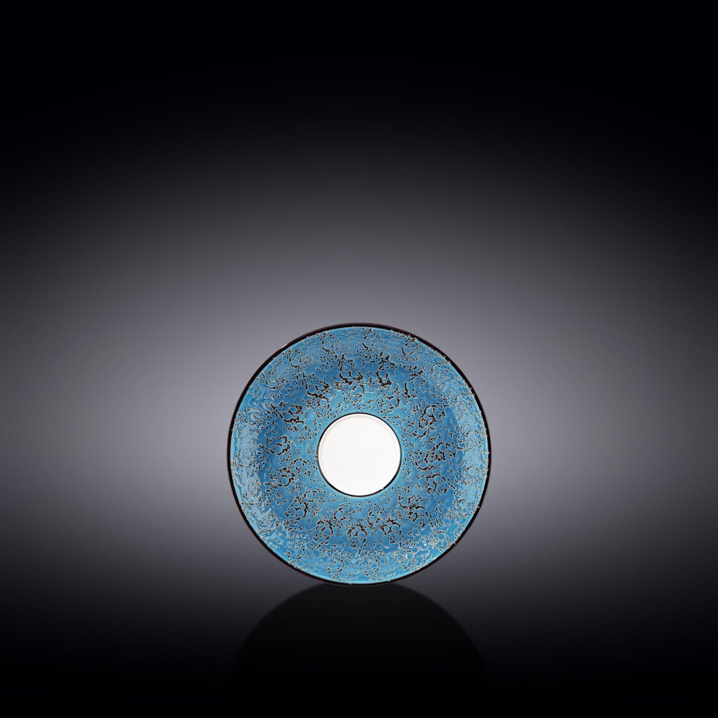 Wilmax Splash Untertasse, 11 cm Durchmesser, Blau – WL-667633/B