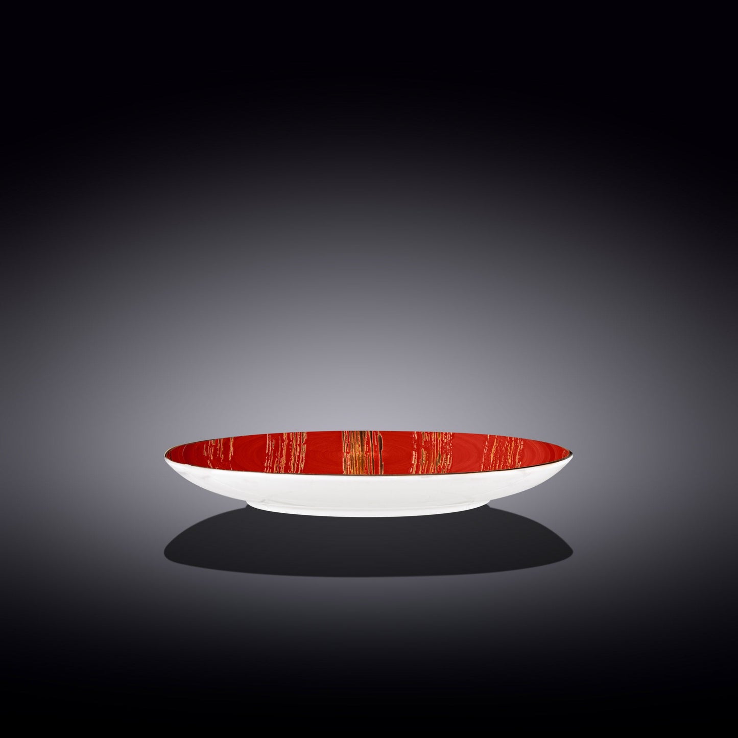 Wilmax Bord 23 cm Rood Porselein WL-668213/A