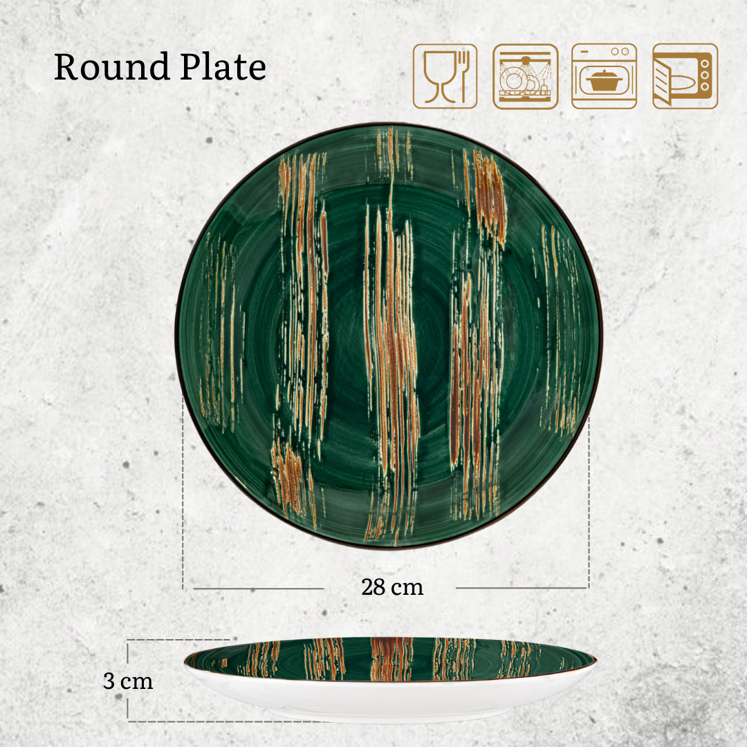 Wilmax Rundteller, 28 cm, 2er Set, WL-668516/A2