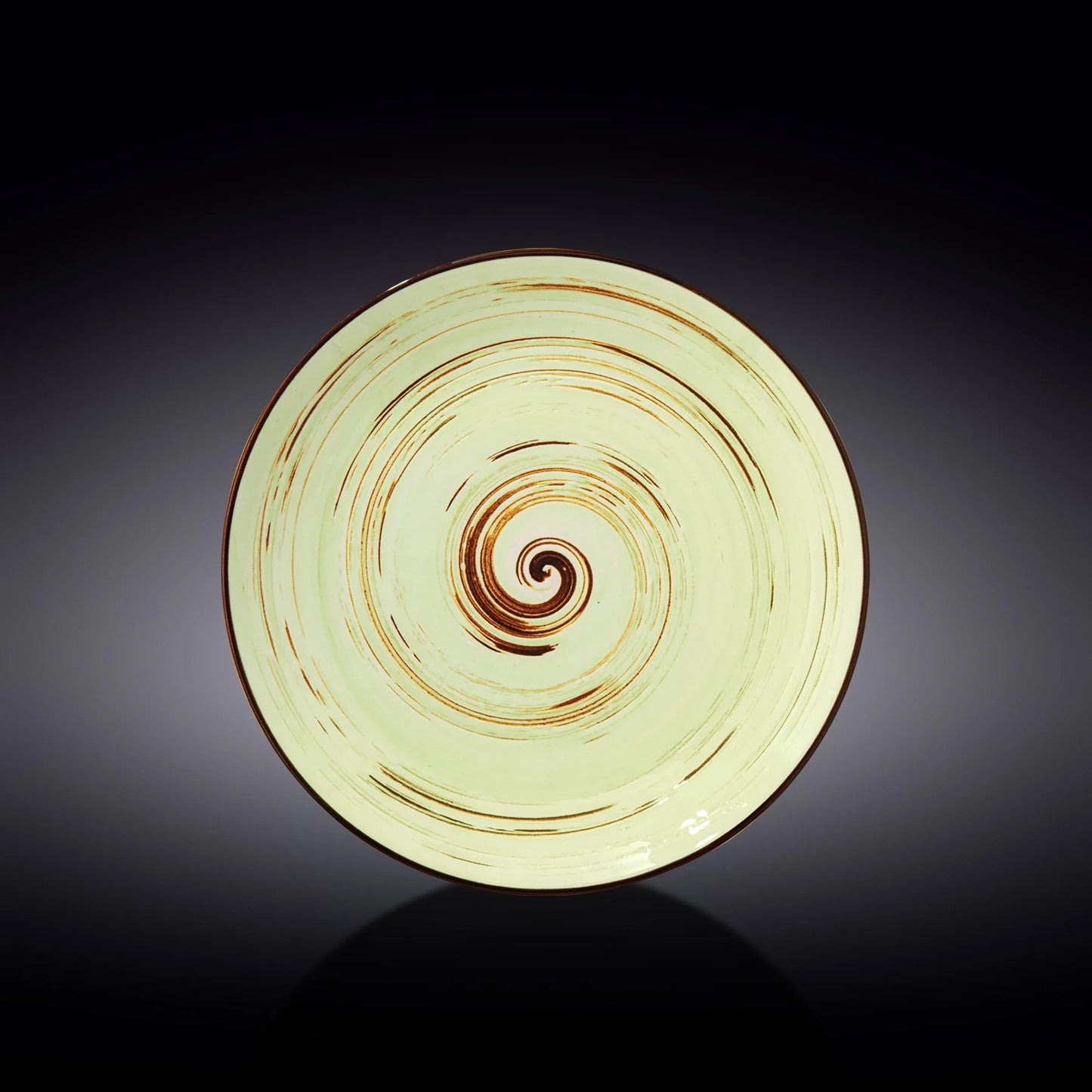 Wilmax Plate 25.5 cm Pistachio Porcelain 2 pcs WL-669114/A2