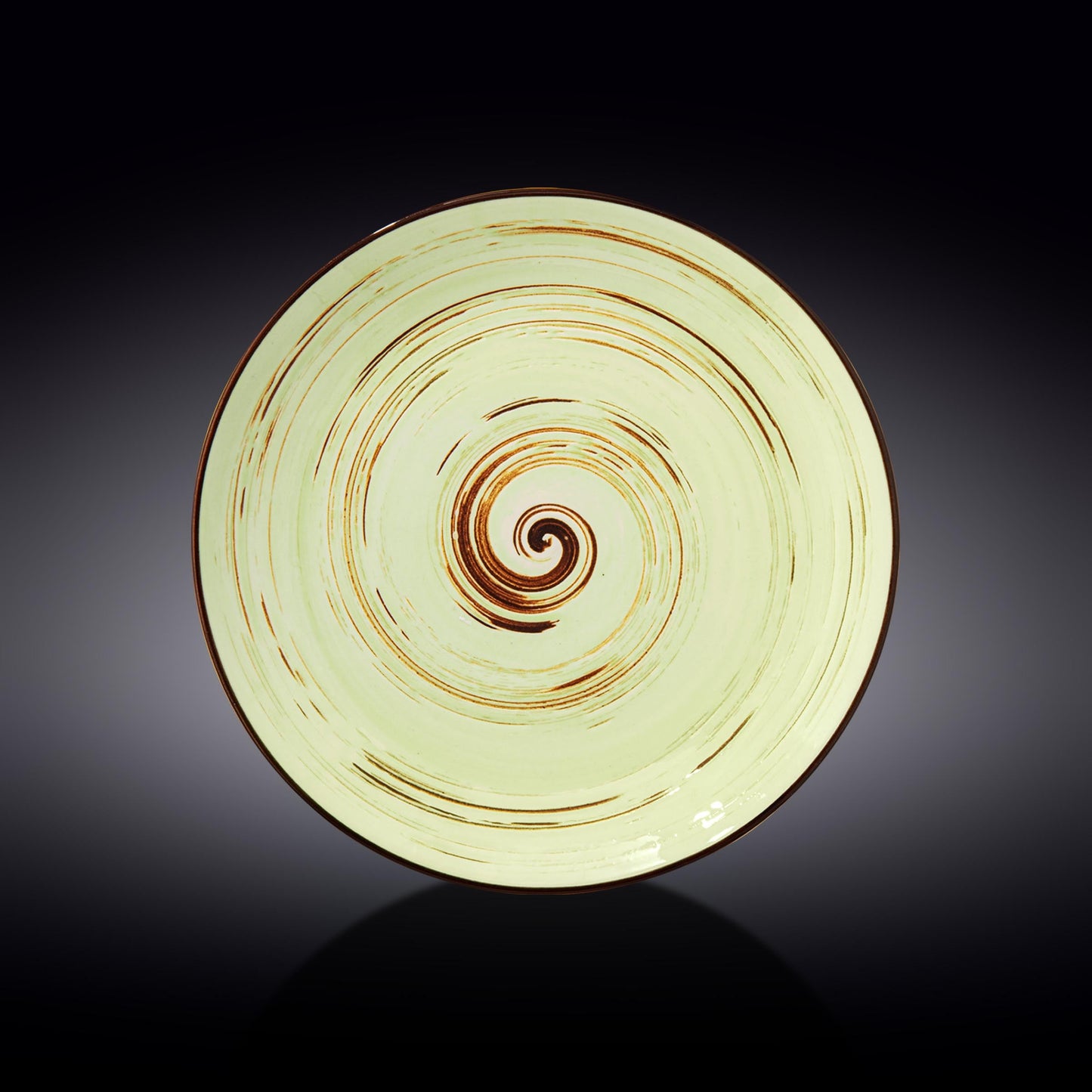 Wilmax Dinner Plate SPIRAL PISTACHIO 28 cm WL-669116/A