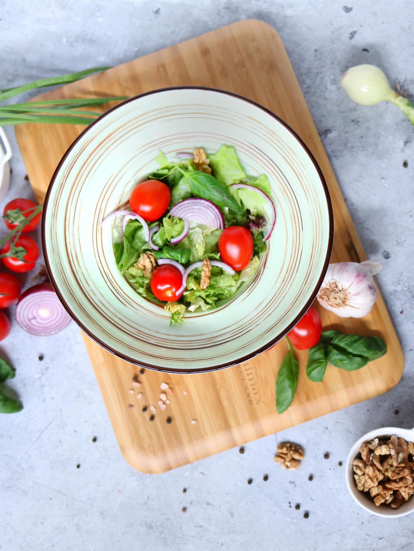 Wilmax ColorBoom Tiefe Platte 22,5 cm Pistazie WL-669123/A