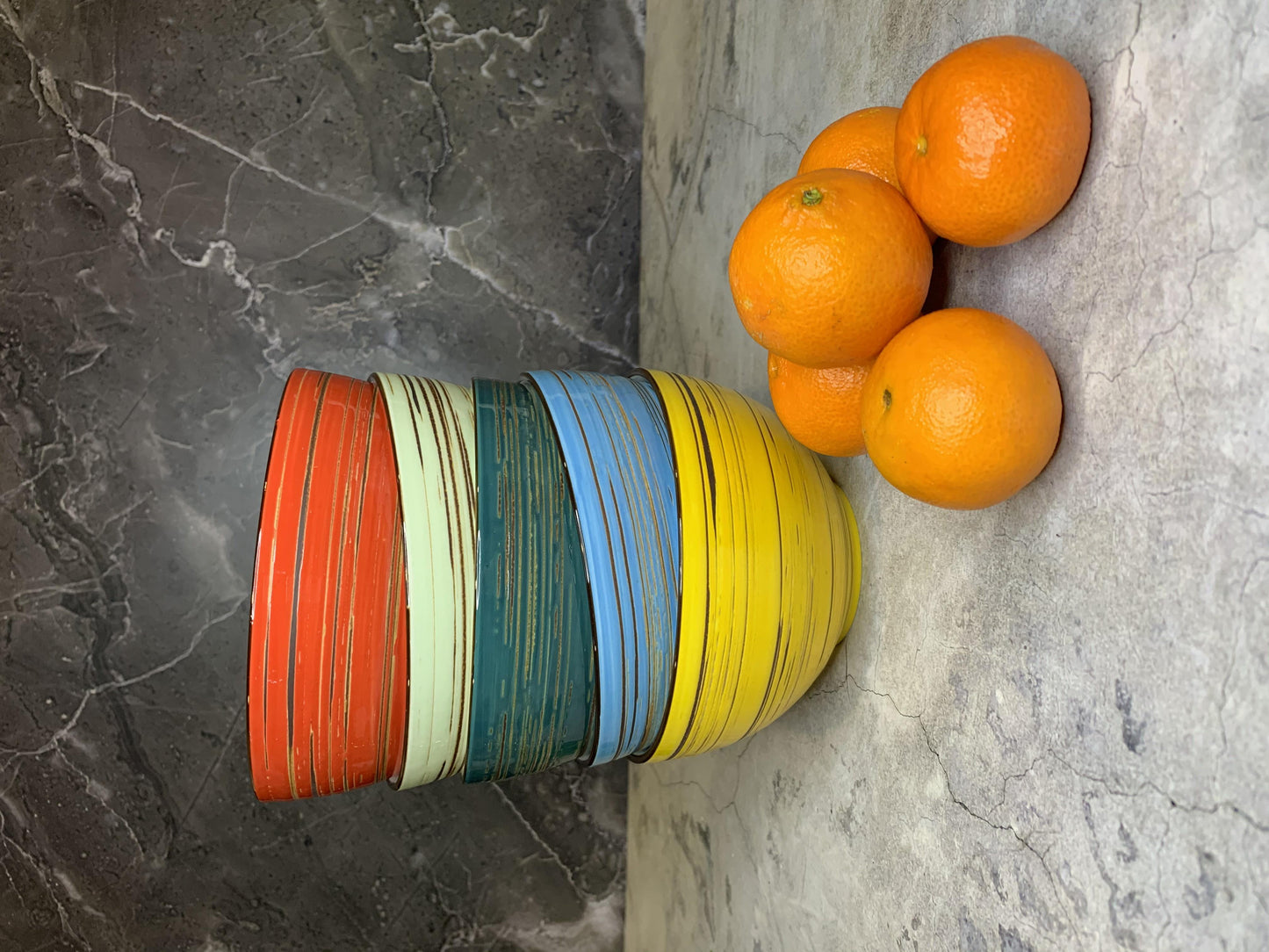 Wilmax Schüssel 1700 ml grün aus Porzellan – WL-669532/A