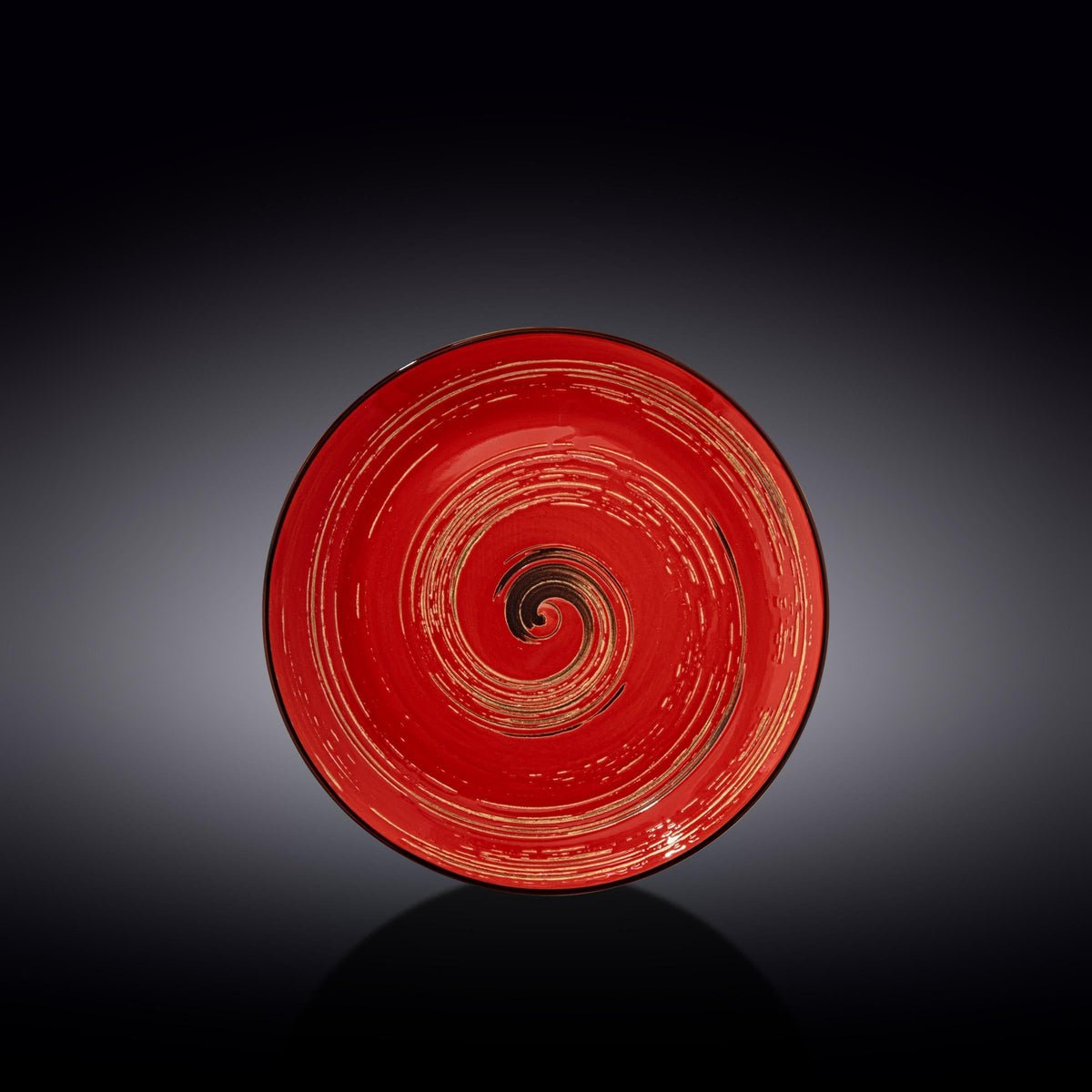 Wilmax Bord 20 cm Rood Porselein