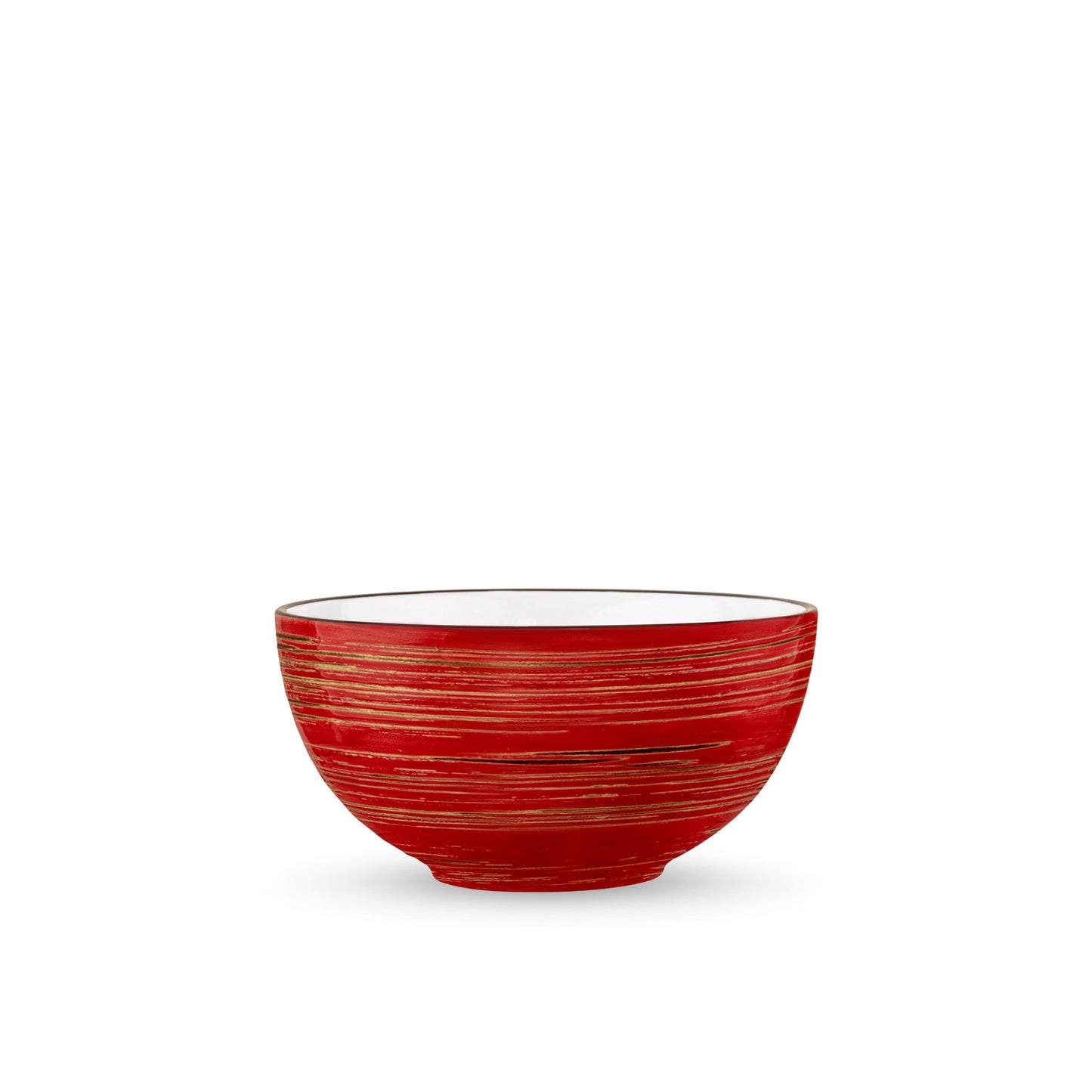 Wilmax Schaal 19 cm Rood Porselein WL-669232/A