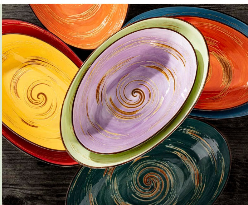 Wilmax Porzellan Schüssel oval 30 cm rot WL-669241/A