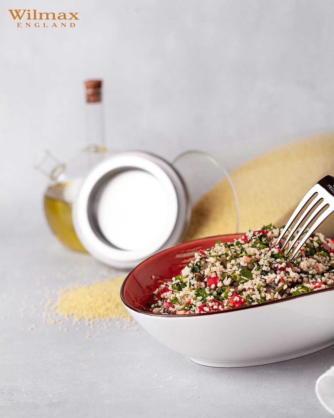 Wilmax Porzellan Schüssel oval 30 cm rot WL-669241/A