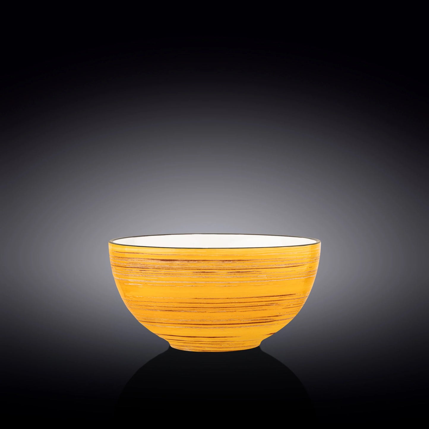 Wilmax Porzellan Schüssel Gelb 19 cm 1700 ml – WL-669432/A